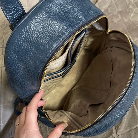 Michael Kors Bags Michael Kors Abbey Backpack Pebbled Leather